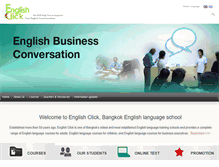 Tablet Screenshot of english-click.com